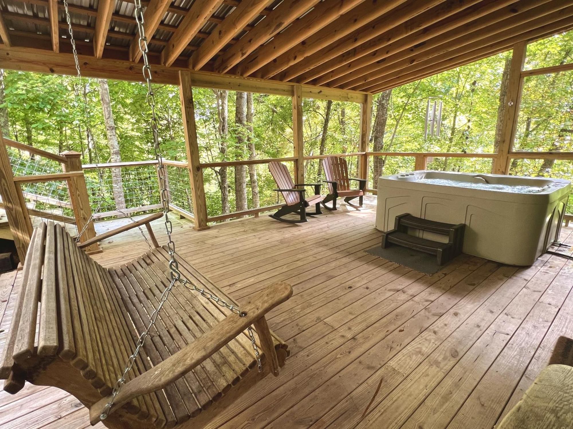 Bigfoots Hideaway Cabin ガトリンバーグ エクステリア 写真